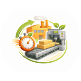 自社工場によるスピード加工