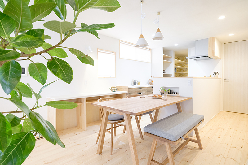 薄さのメリットはリフォーム、リノベーションに貢献します